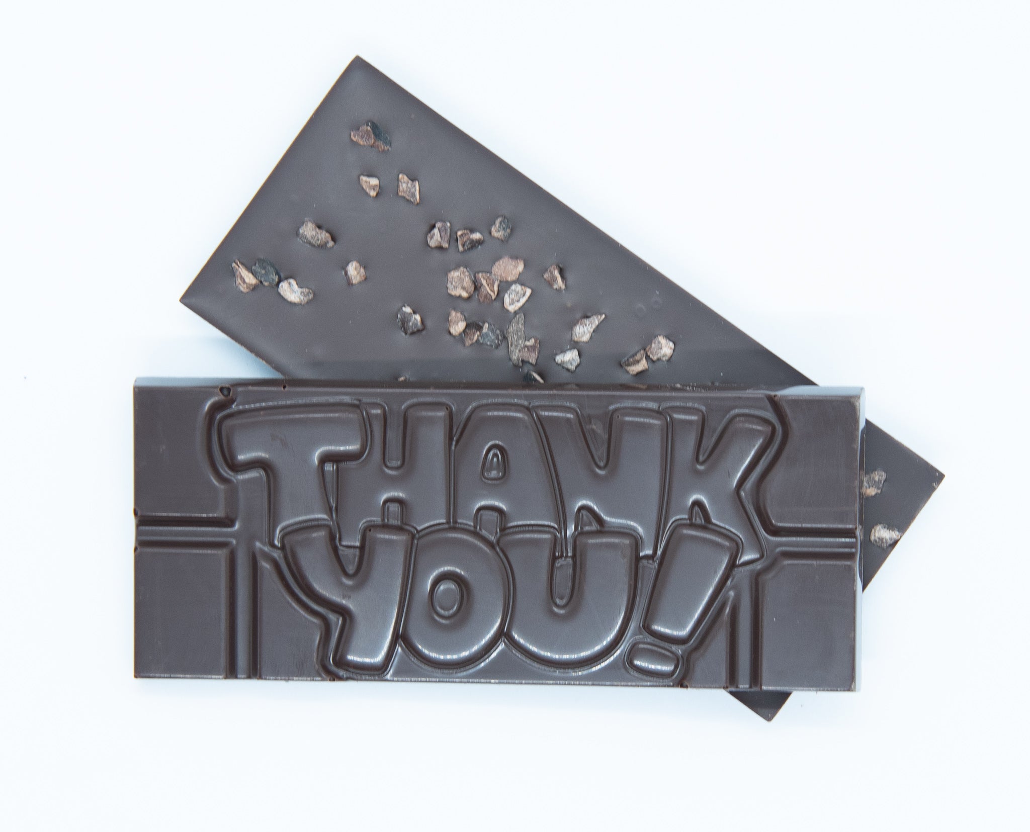 "Thank you!" chokoladeplade