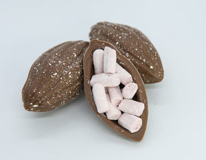 "Kakaobønnen" - chokoladebombe med skumfiduser