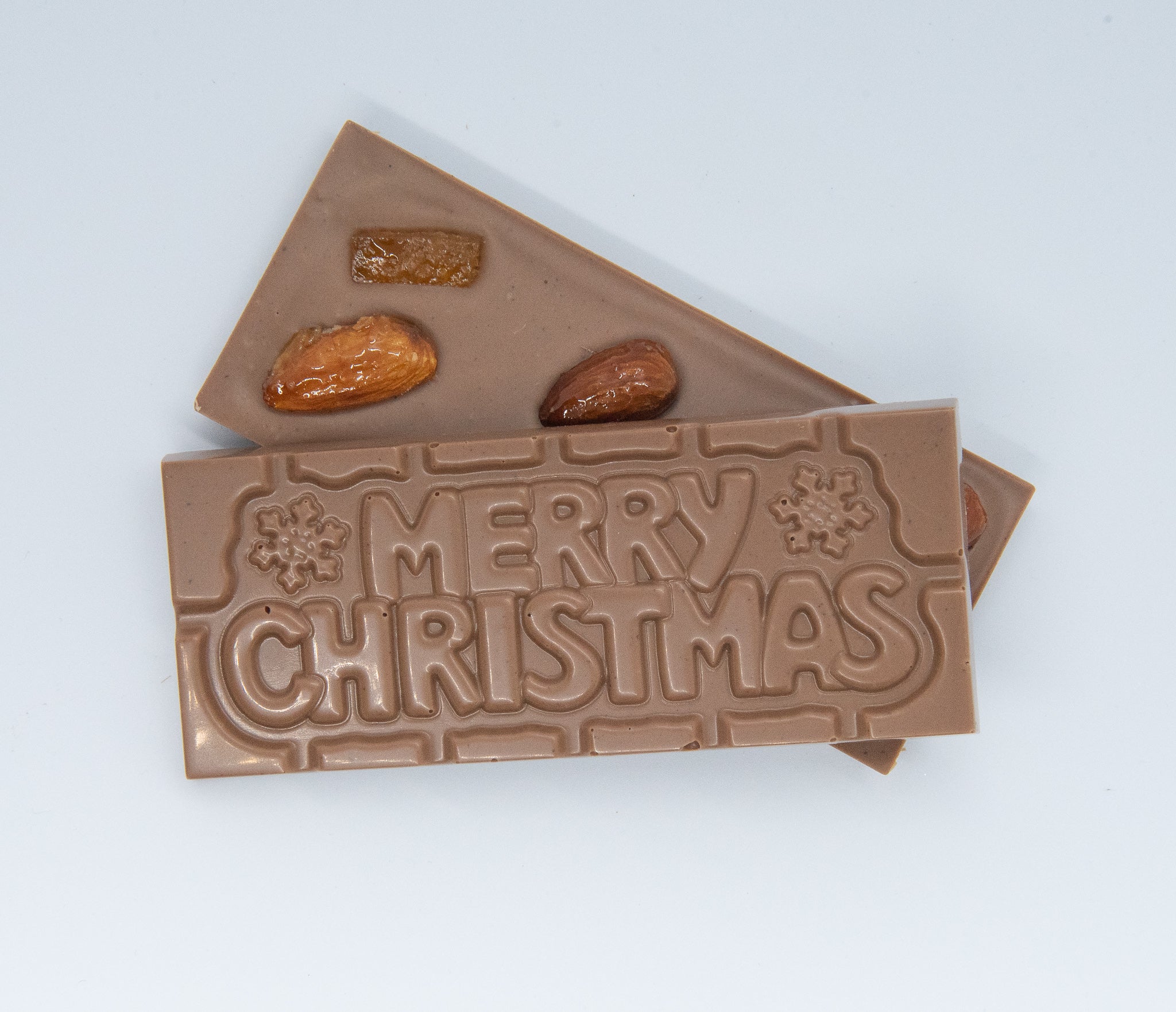 "Merry Christmas" chokoladeplade